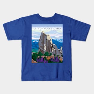 City of Rocks Idaho Kids T-Shirt